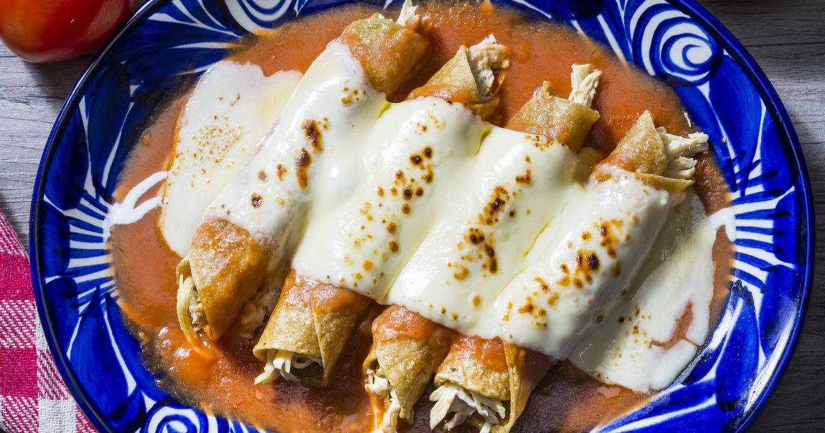 enchiladas comida mexicana