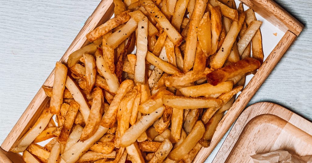 Papas fritas caseras