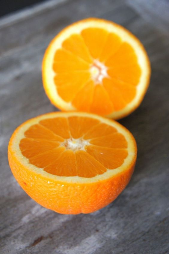 naranjas y crema de zanahoria