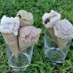 Helados veganos tropicales