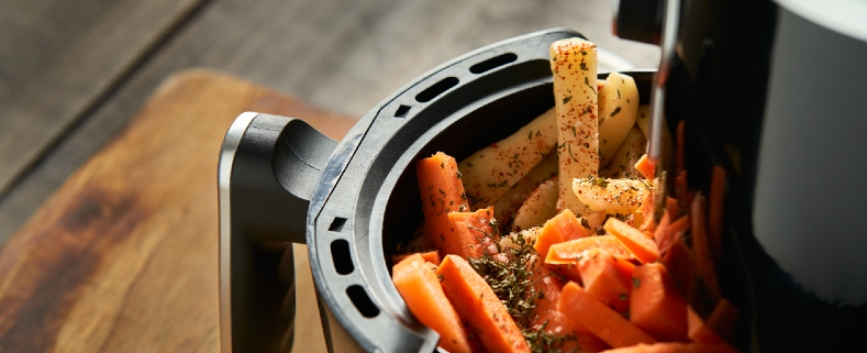 verduras con air fryer