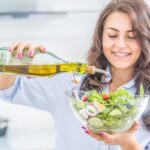Aceite de oliva para ensalada