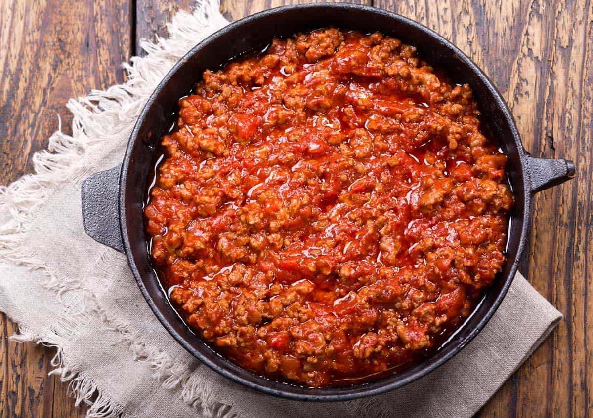 Receta de la salsa a la boloñesa
